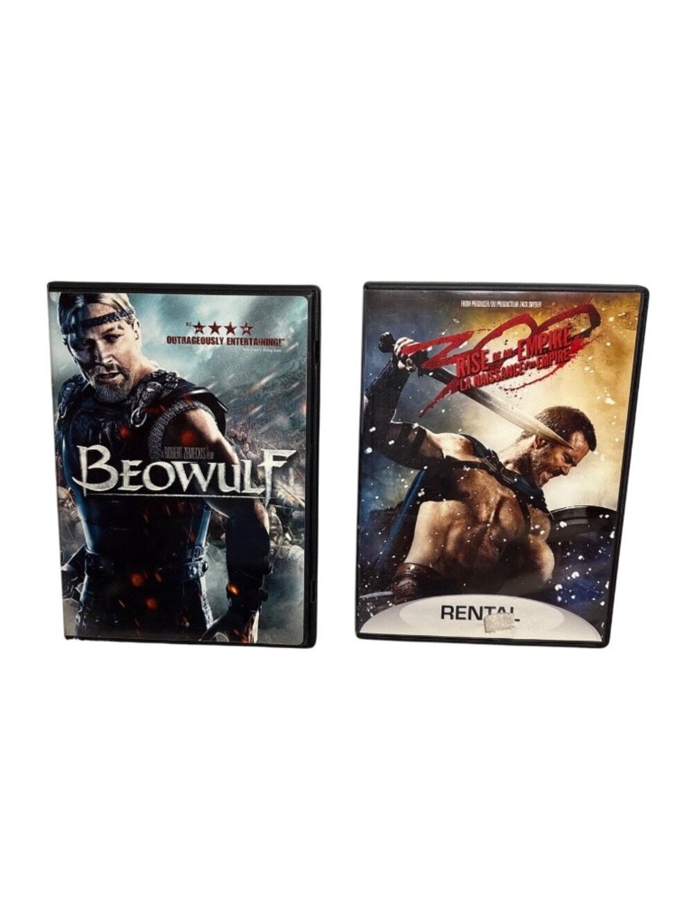 Beowulf & 300: Rise Of An Empire DVD Lot Movies